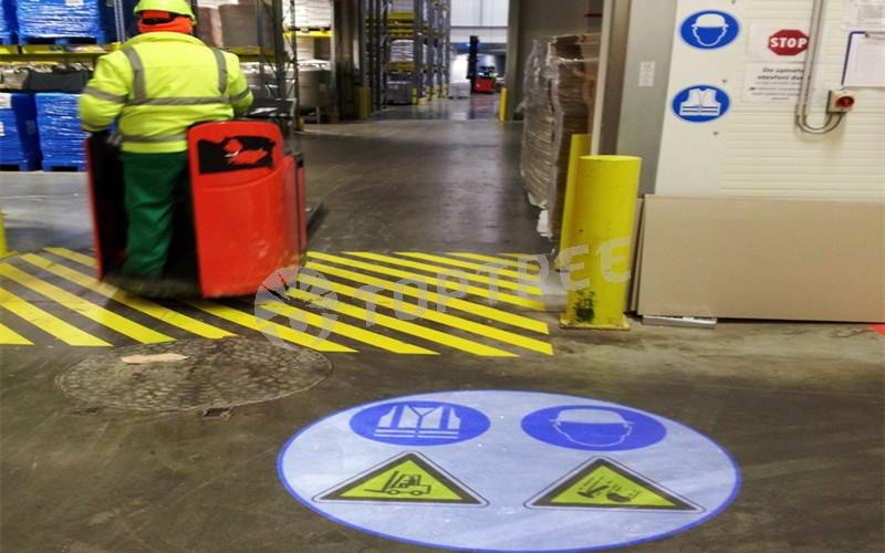 Toptree Industrial Projector Systems Virtual Floor Marking