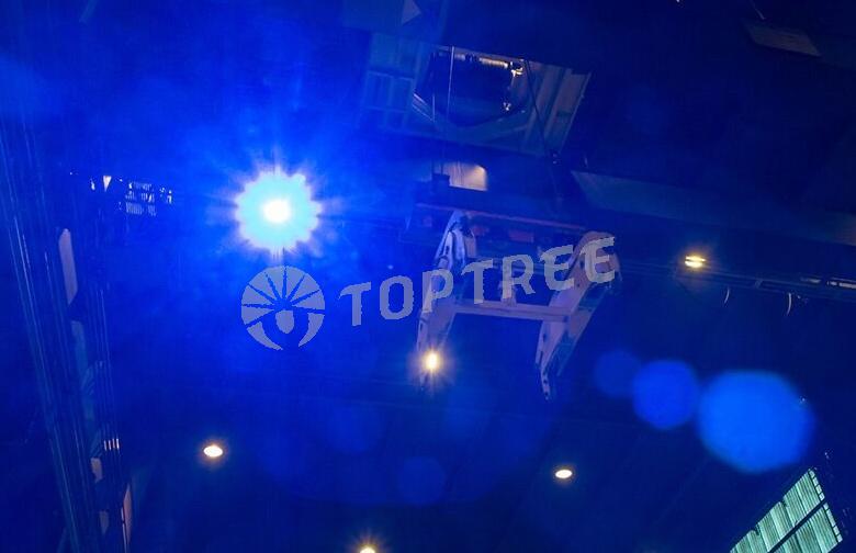 Overhead Crane LED Safety Warning Spotlight - Toptree