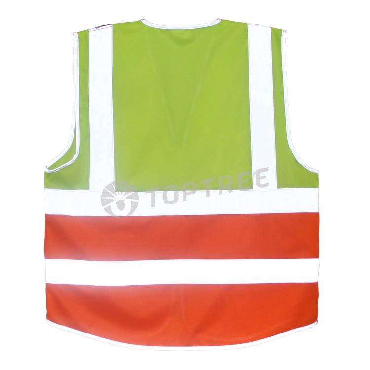 Toptree Class 2 Reflective Safety Vest Custom Construction Vest