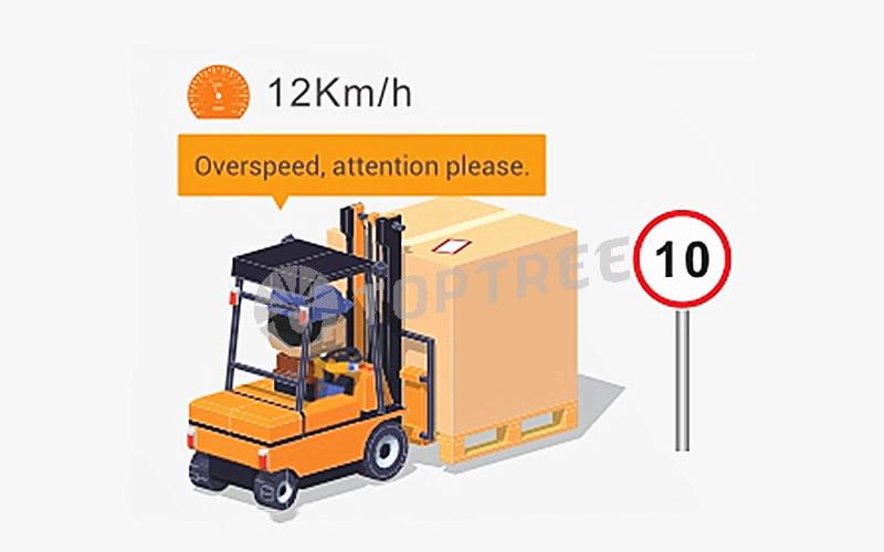 Forklift Overspeed Warning Alarm Device Speed Control - Toptree