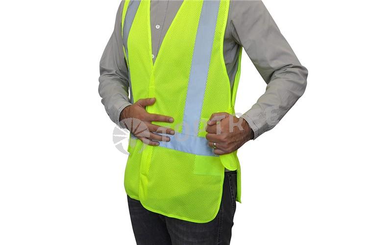 yellow safety vest