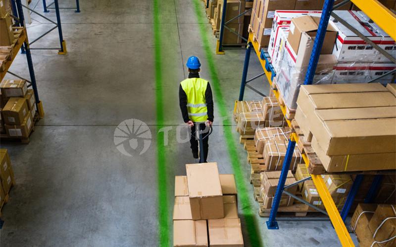 Warehouse Sidewalk Safety Laser Line Industrial Floor Marking