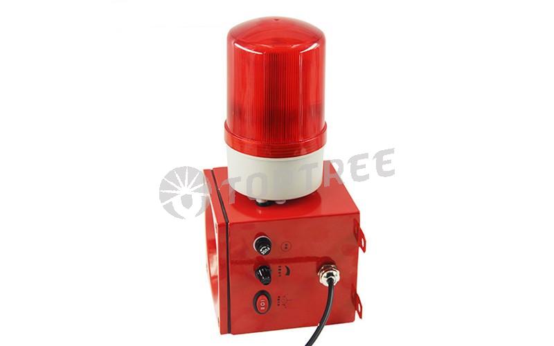 Alarm Siren Industrial Sound Light Alarm Security Siren Horn Alarm Waterproof Emergency Strobe Warning Light 120dB 
