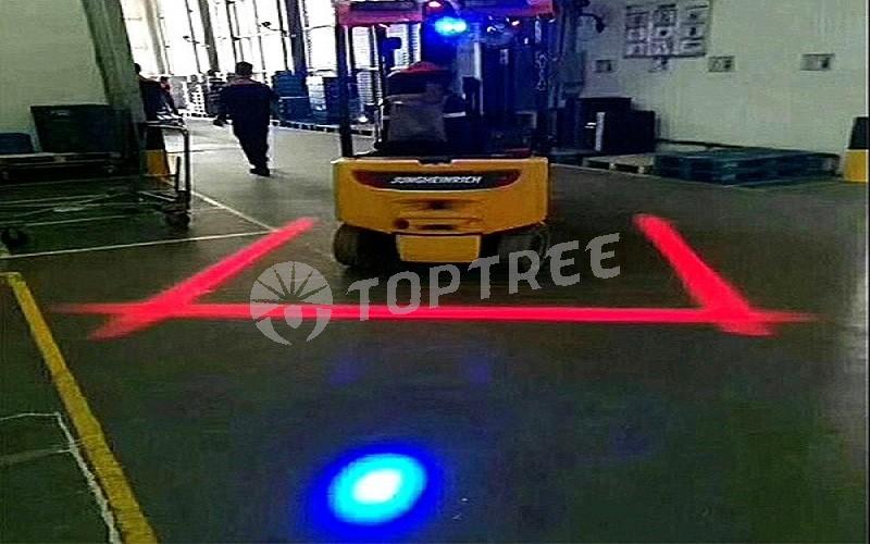 Forklift Safety Zone Light