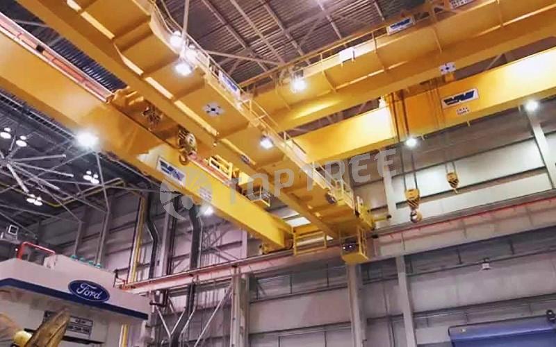 Cranes have been used by manufacturing enterprise frequently. More than one crane working on the same track, so it is common tha