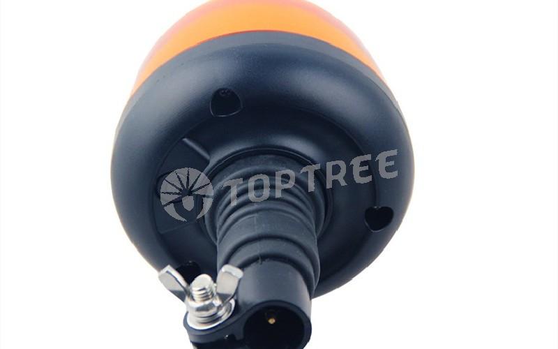 Toptree Amber Pipe Mounted Universal LED Warning Beacon Light