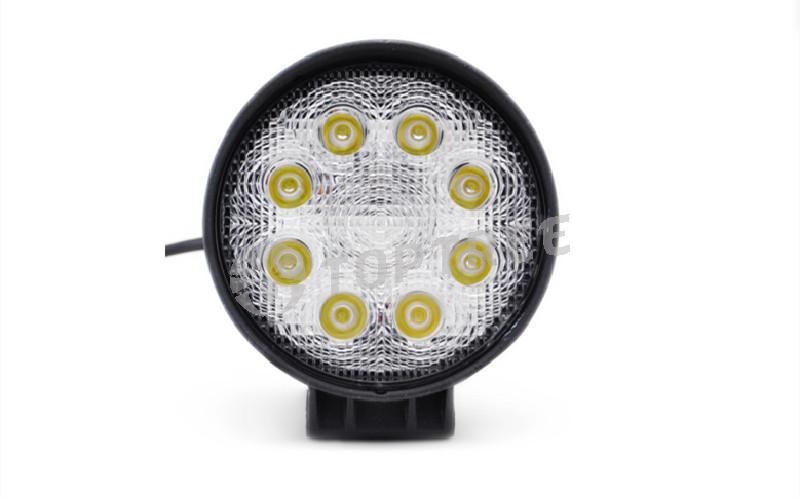 24W Round LED Work Light Offroad Driving Car 4x4 Truck Lamp (TP913)