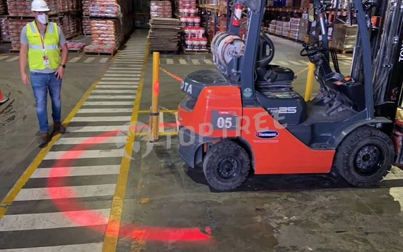 LED Forklift Arc Approach Safety Warning Lights - Toptree
