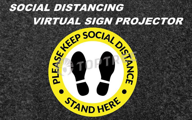 Virtual Signs - COVID-19 Social Distancing Sign