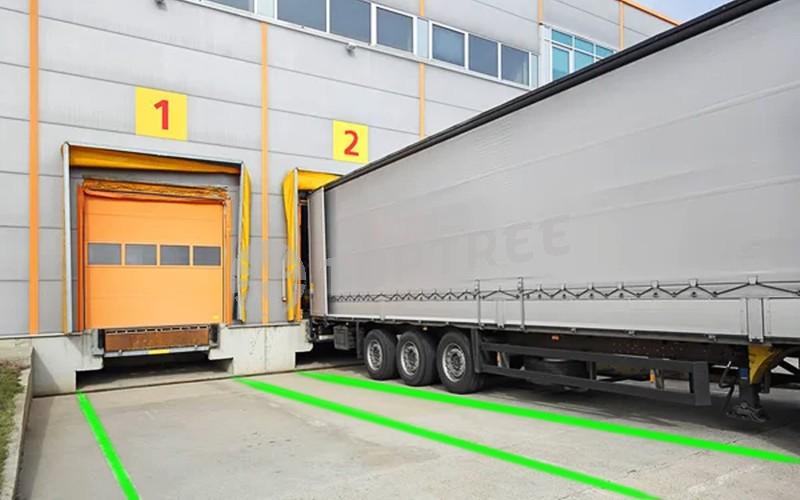 Truck Trailer Laser Docking System Green Laser Dock Lines
