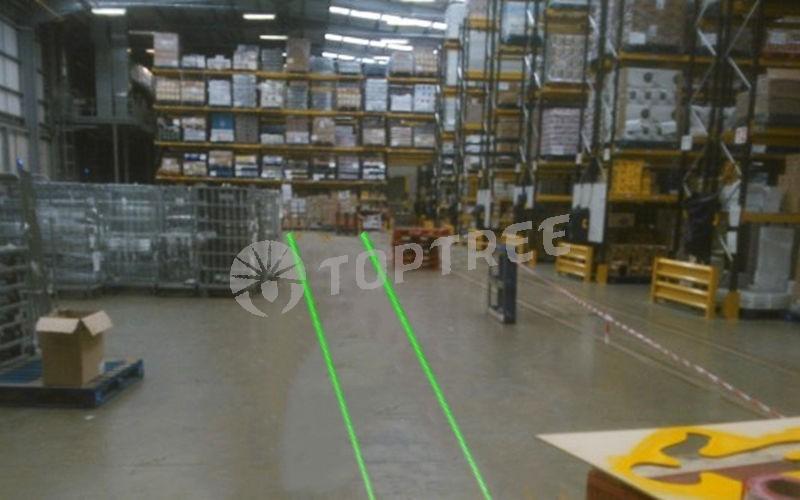 Virtual Walkway Laser Line