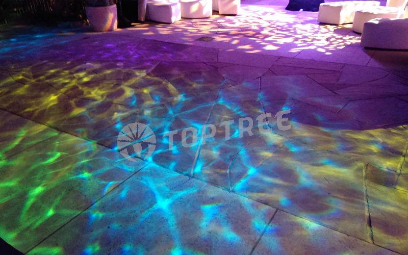 TOPTREE LED Dynamic Water Effect Lighting Landscape Gobo Projector