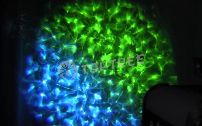 TOPTREE Customized LED Water Ocean Wave Gobo Projector Outdoor