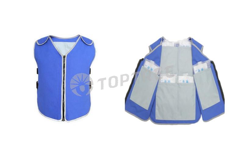 Toptree Personal Cooling Cold Vest for Heat Relief for Workers Athletes