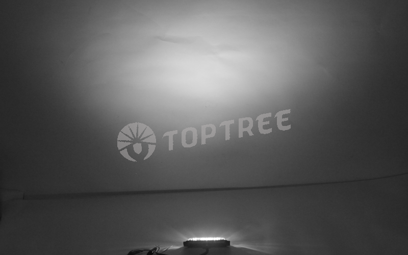 TOPTREE 4 LED High Power Slim Warning Light Amber Red Blue Flashing Strobe Lights White Reverse Lights