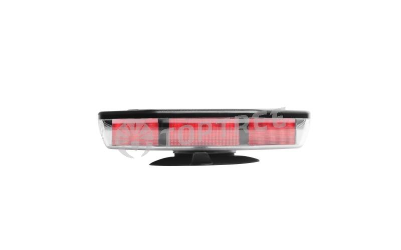 TOPTREE Red Blue LED Warning Mini Light Bar Emergency Vehicle Warning Strobe Flash Light