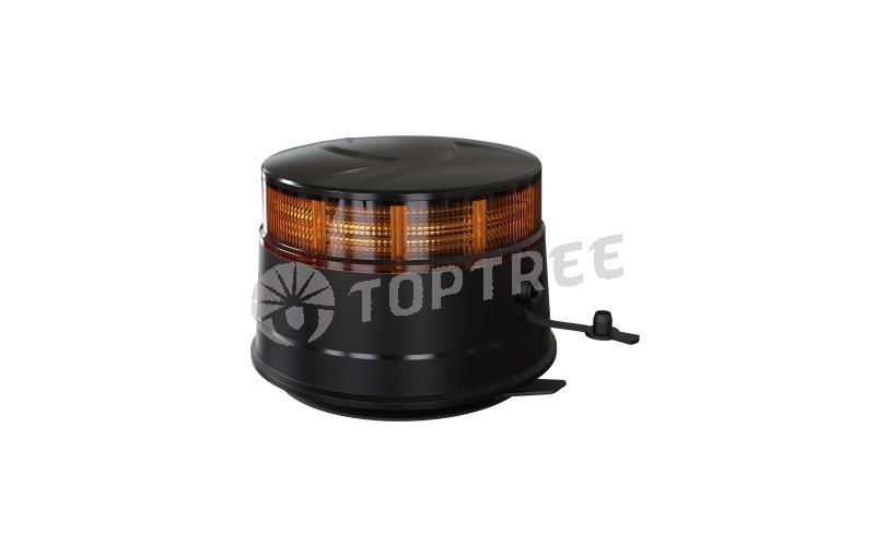 TOPTREE Battery and Remote Control Mini Beacon Lights LED Safety Amber Strobe Light