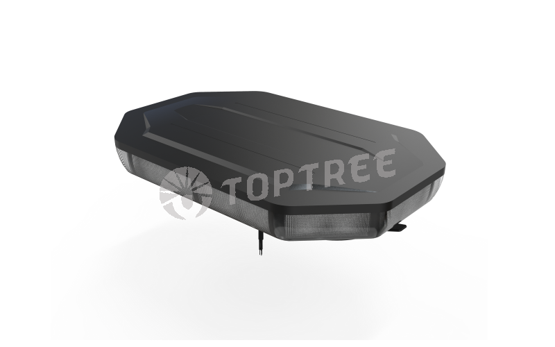 TOPTREE Amber LED Strobe Mini Light Bar Yellow Flashing Emergency Warning Light Bar for Truck Vehicles