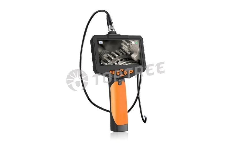 TOPTREE Industrial Endoscope Inspection Camera for Automotive Engine Drain Waterproof Borescope Camera