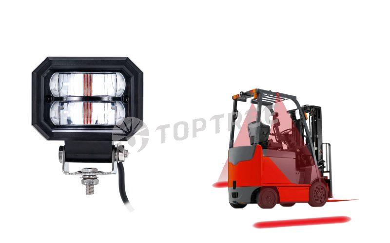 Toptree Forklift Red Zone Danger Area Warning Light Exclusion Zone Safety Lights