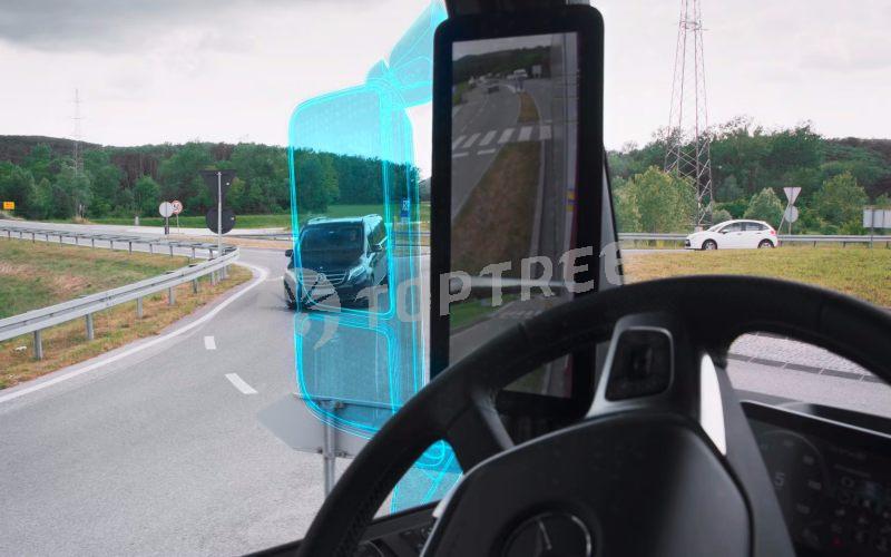 Truck Side Mirror Cam for Bus Trailer Semi Cameras Replacing Side Mirrors