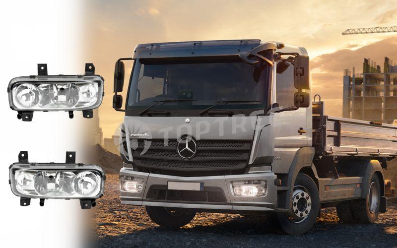 LED Headlight with Fog Light for Mercedes Benz Atego OE 9738202661 9738202861 9738202761 9738202961