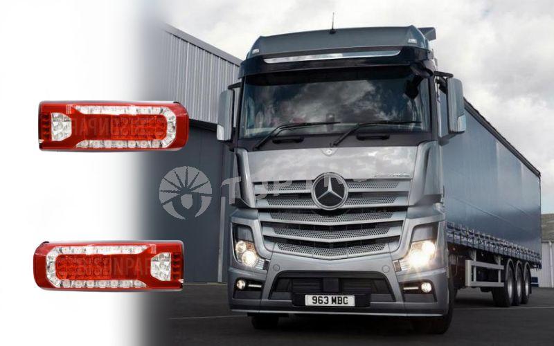 LED Tail Lights Rear Lamps for Mercedes Actros OE A0035443203 A0035443403