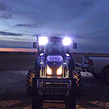 40W LED Round Tractor Lights