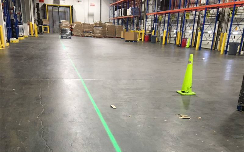 Green Virtual Laser Line