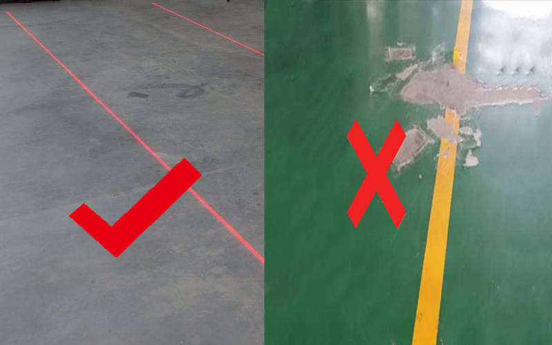 Laser Floor Marking System