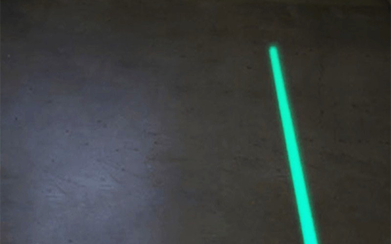 Virtual Laser Warning Light