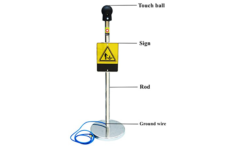 touch ball static eliminator