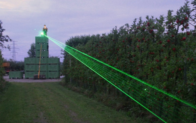 TOPTREE Green Bird Laser Deterrent Solution Bird Repellent Laser System Pigeons Deterrent
