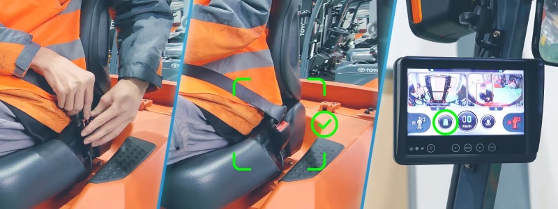 Forklift Seatbelt Detection